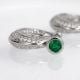 Handmade Silver Jewelry Emerald Rajwadi Bali